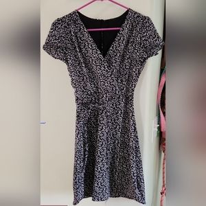 Adorable new black floral dress